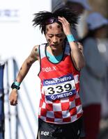 ゴールする吉田響（撮影・中田匡峻）