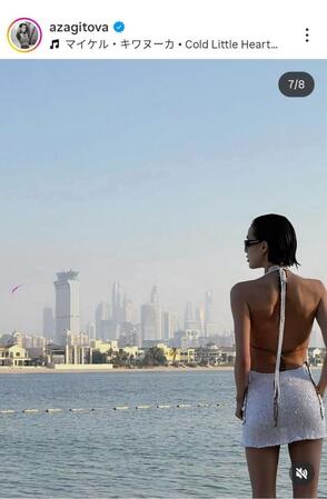 アリーナ・ザギトワのインスタグラム（＠ａｚａｇｉｔｏｖａ）から