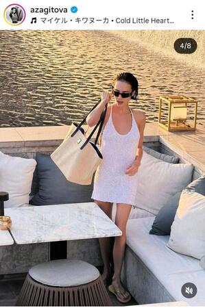 アリーナ・ザギトワのインスタグラム（＠ａｚａｇｉｔｏｖａ）から