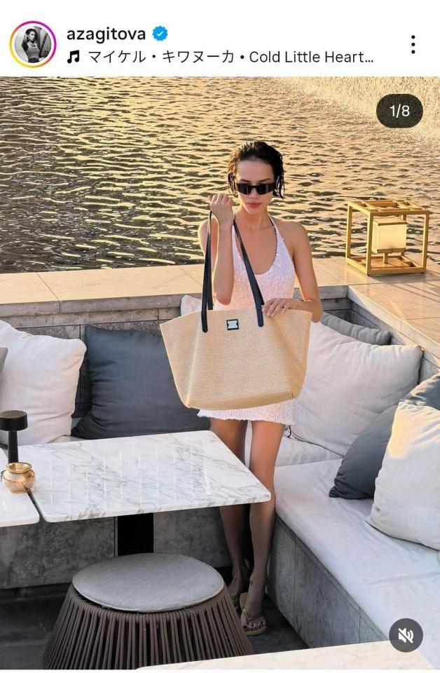 アリーナ・ザギトワのインスタグラム（＠ａｚａｇｉｔｏｖａ）から