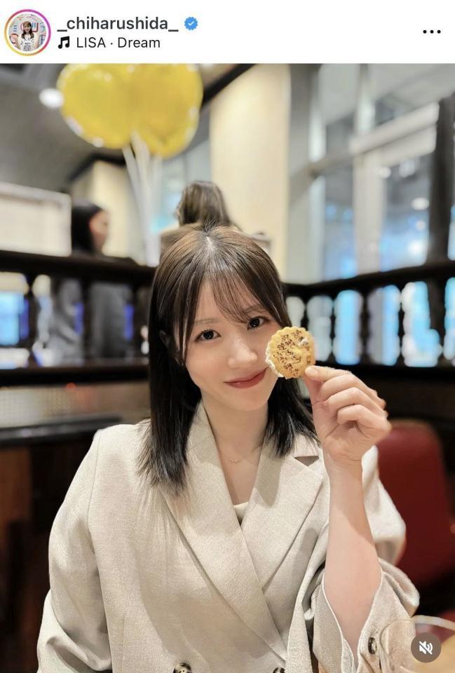 志田千陽のインスタグラム＠＿ｃｈｉｈａｒｕｓｈｉｄａ＿より