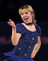 エキシビションで演技するアリサ・リュウ＝２１日