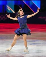 エキシビションで演技するアリサ・リュウ＝２１日