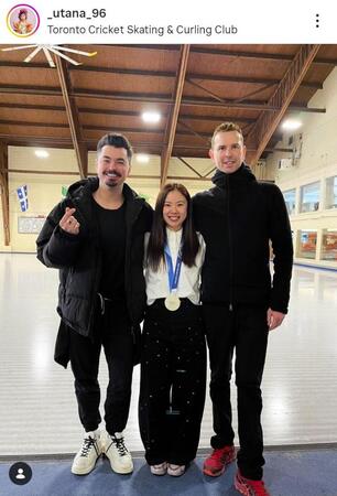 吉田唄菜のインスタグラム＠＿ｕｔａｎａ＿９６（２月２７日付）より 