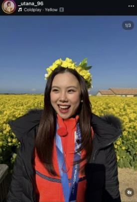 吉田唄菜のインスタ　＿ｕｔａｎａ＿９６より