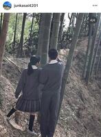 葛西潤インスタグラム（ｊｕｎｋａｓａｉ４２０１）より