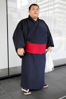 新弟子検査を終えた川副楓馬＝大阪市内