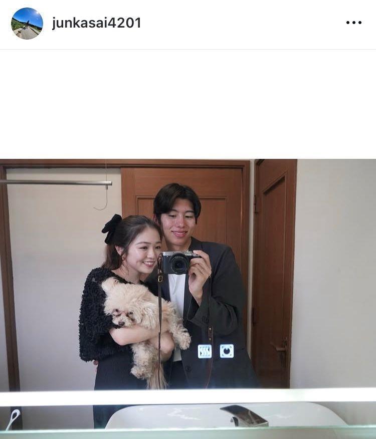 葛西潤インスタグラム（ｊｕｎｋａｓａｉ４２０１）より