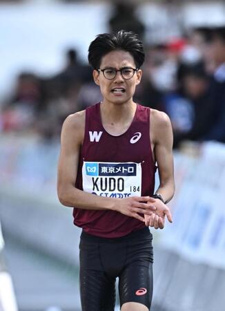 ゴールする工藤慎作