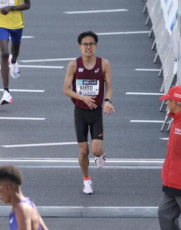 ゴールする工藤慎作