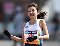 マラソン女子で日本勢トップとなる１０位でゴールした細田あい