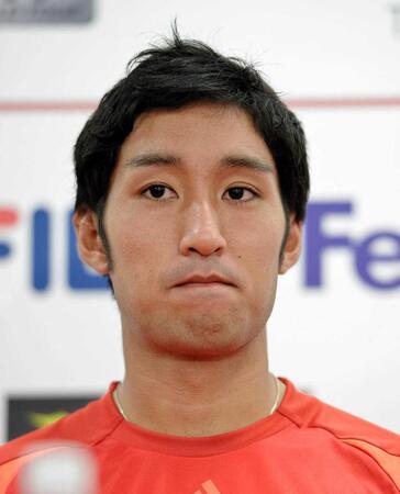 テニス・内山靖崇＝2014年撮影