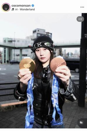 村瀬心椛のインスタグラム＠ｃｏｃｏｍｏｎｓａｎより