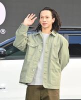 「新型Ｊｅｅｐ］」プレス発表会に登場したＪｅｅｐブランドアンバサダーの平野歩夢（撮影・持木克友）