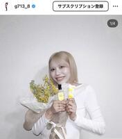 中島ひとみのインスタグラム＠ｇ７１３＿８より