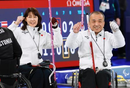 小川、中島組は３勝３敗　車いすカーリング