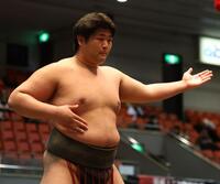 取り組み前の甲斐田（撮影・中田匡峻）