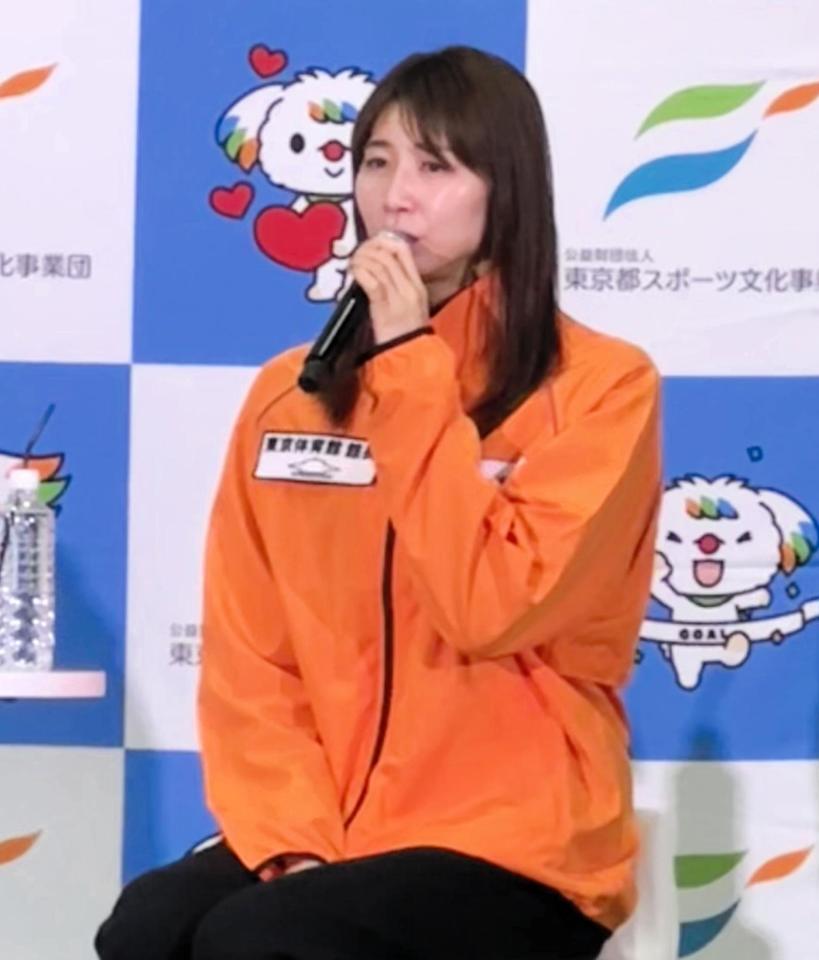 イベントに出席した大友愛さん
