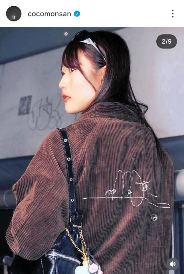 村瀬心椛のインスタグラム（＠ｃｏｃｏｍｏｎｓａｎ）から