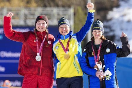 金メダルの２児の母、戦禍で練習　「ウクライナの存在を知って」