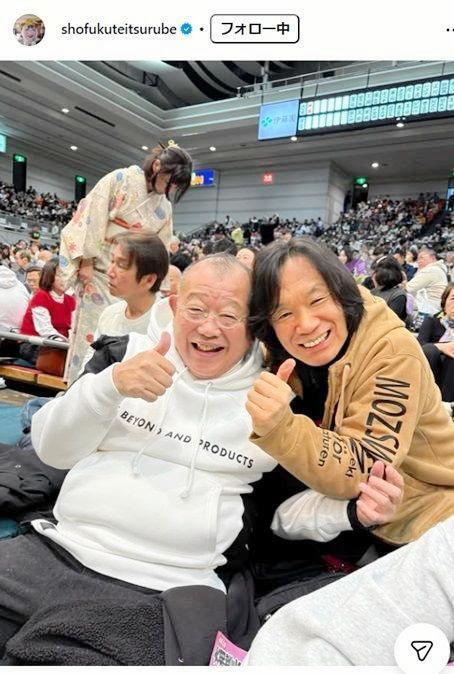 笑福亭鶴瓶インスタグラム＠ｓｈｏｆｕｋｕｔｅｉｔｓｕｒｕｂｅ 