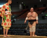 潮来桜を下し、２勝目を挙げた森麗（撮影・坂部計介）