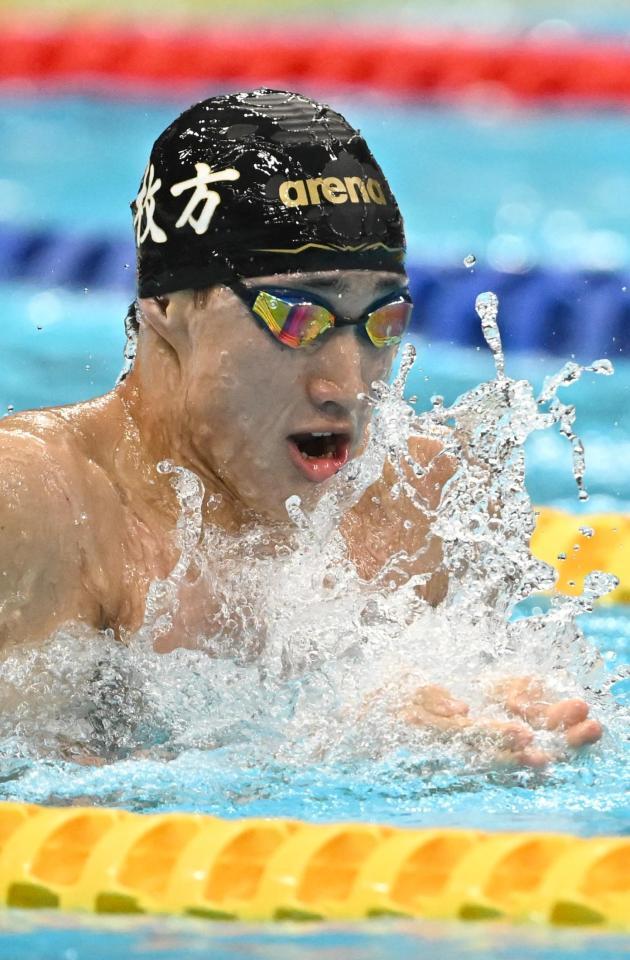 力泳する大橋信