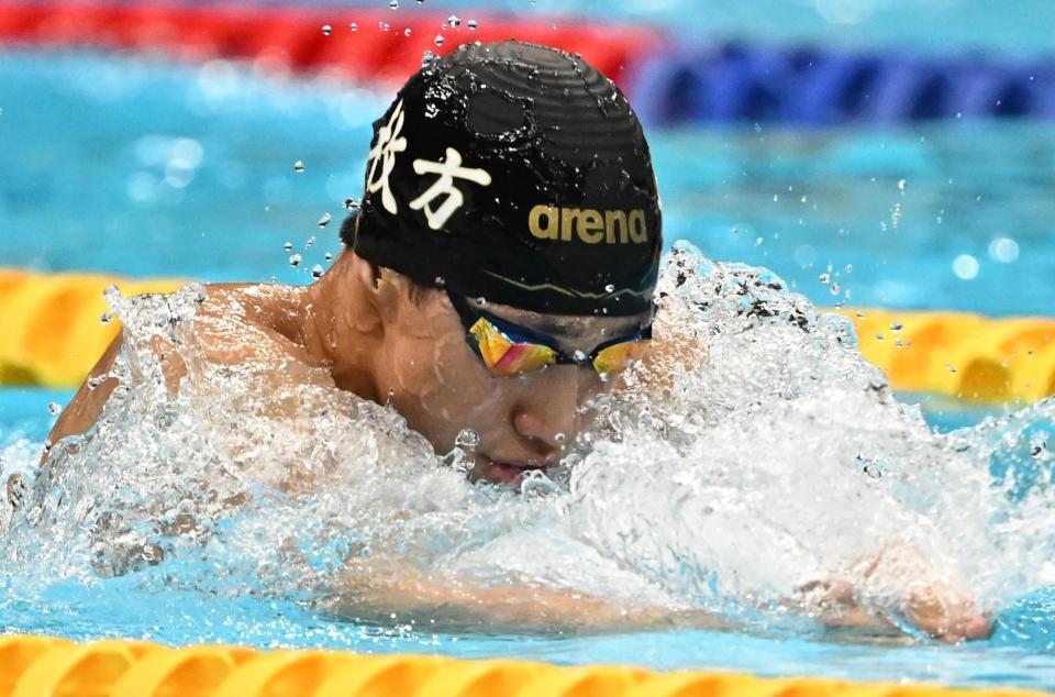 力泳する大橋信