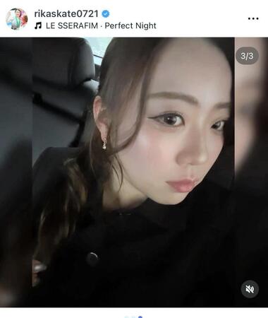 紀平梨花のインスタグラム＠ｒｉｋａｓｋａｔｅ０７２１より