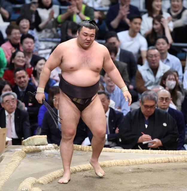 武蔵川親方　霧島は勝ち締めほしかった