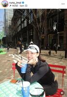 今井月さんインスタグラム（ｒｕｎａ＿ｉｍａｉ）より