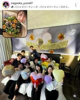 　長岡柚奈のインスタグラム（ｎａｇａｏｋａ＿ｙｕｎａ０７）より