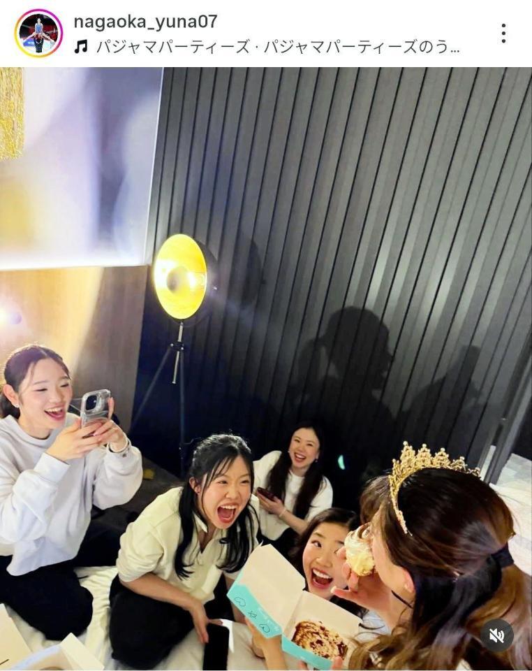 　長岡柚奈のインスタグラム（ｎａｇａｏｋａ＿ｙｕｎａ０７）より