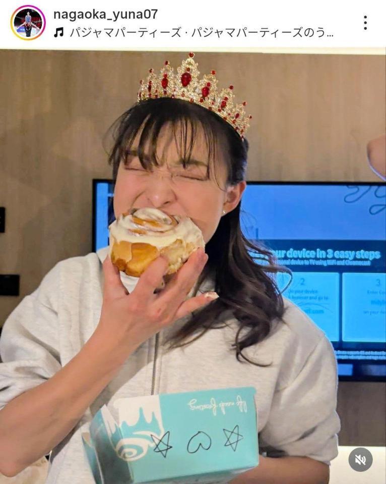 長岡柚奈のインスタグラム（ｎａｇａｏｋａ＿ｙｕｎａ０７）より