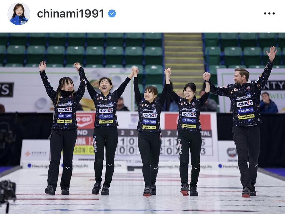 吉田知那美が退団報告に添えた思い出ショット。公式インスタグラム＠ｃｈｉｎａｍｉ１９９１より