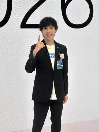 ＧＭＯインターネットグループの入社式に出席した黒田朝日