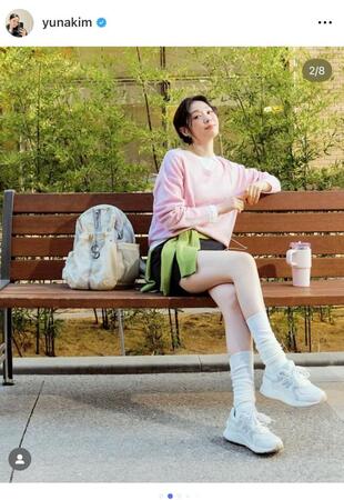 キム・ヨナのインスタグラム＠ｙｕｎａｋｉｍより