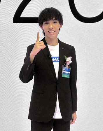 　ＧＭＯインターネットグループの入社式に出席した黒田朝日