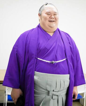 笑顔を見せる千代丸