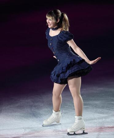 笑顔を見せるアリサ・リウ（撮影・中田匡峻）