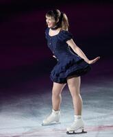 笑顔を見せるアリサ・リウ（撮影・中田匡峻）