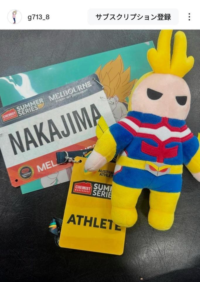 中島ひとみのインスタグラム（ｇ７１３＿８）より