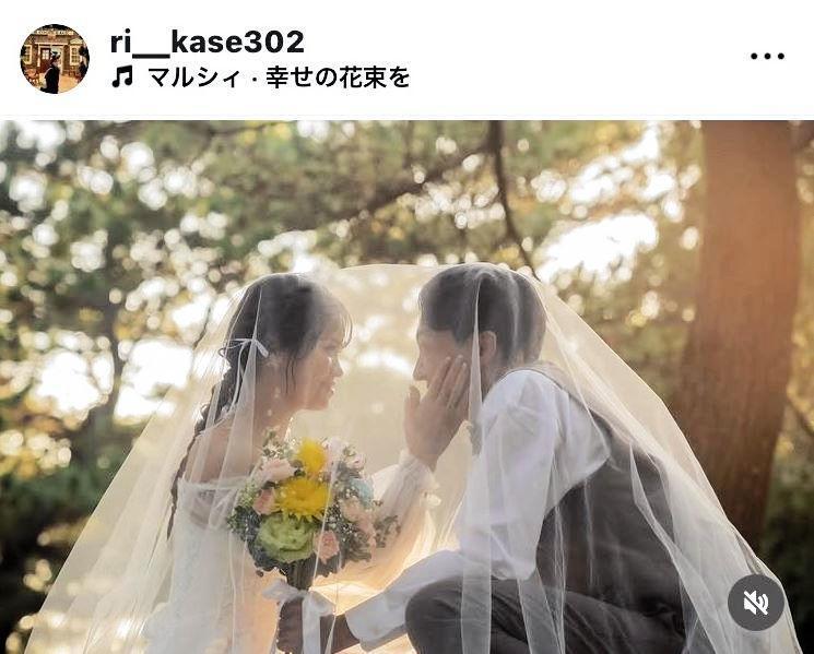 加世田梨花のインスタグラム（＠ｒｉ＿ｋａｓｅ３０２）から