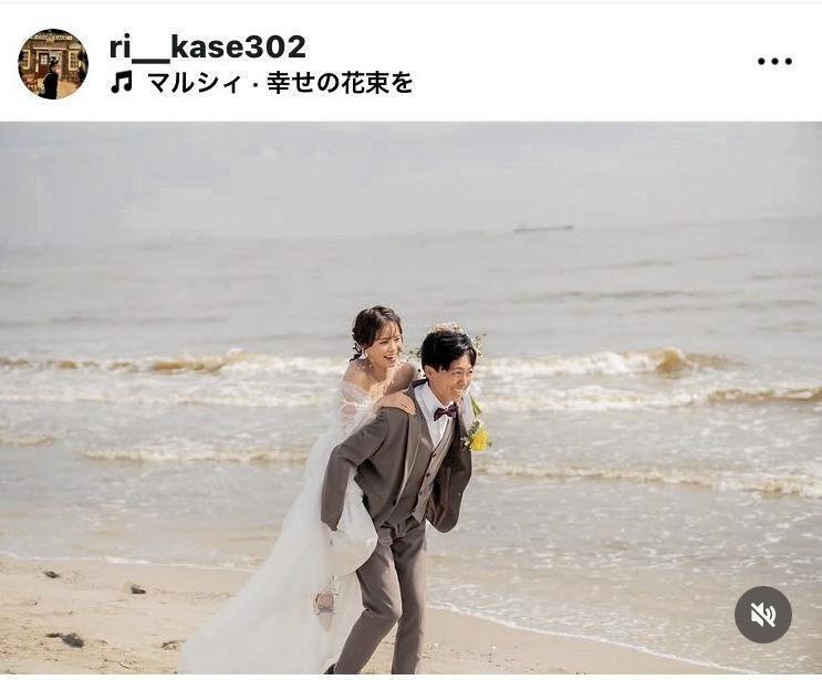 加世田梨花のインスタグラム（＠ｒｉ＿ｋａｓｅ３０２）から