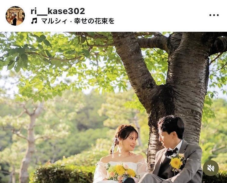 加世田梨花のインスタグラム（＠ｒｉ＿ｋａｓｅ３０２）から