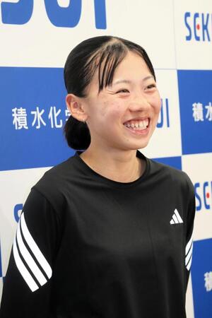 練習を公開した久保凛