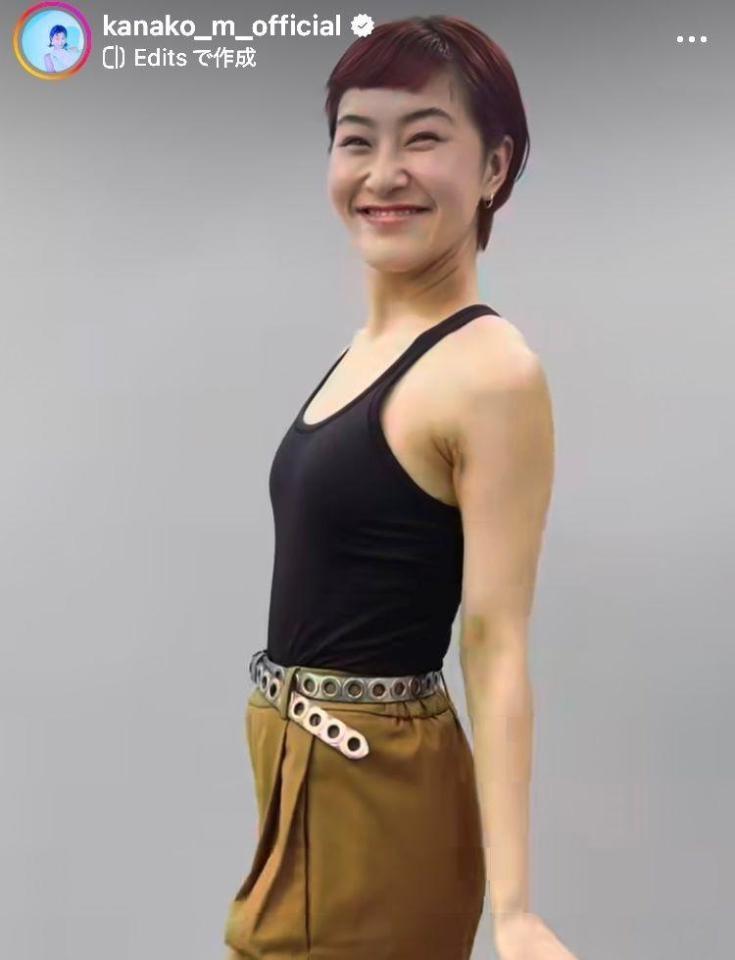 村上佳菜子インスタグラム（ｋａｎａｋｏ＿ｍ＿ｏｆｆｉｃｉａｌ）リール動画より
