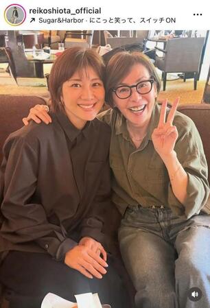 潮田玲子さんインスタグラム（ｒｅｉｋｏｓｈｉｏｔａ＿ｏｆｆｉｃｉａｌ）より