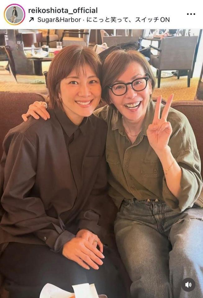潮田玲子さんインスタグラム（ｒｅｉｋｏｓｈｉｏｔａ＿ｏｆｆｉｃｉａｌ）より