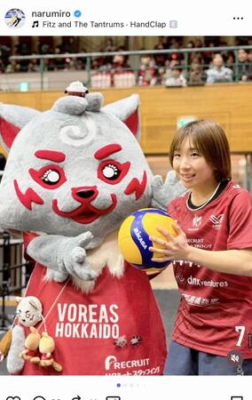 高橋成美さんのインスタグラム＠ｎａｒｕｍｉｒｏより